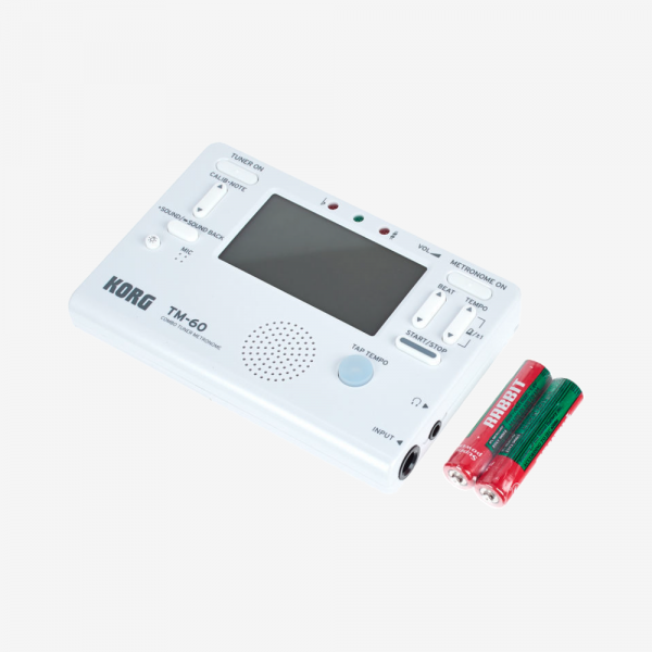 Afinador Metrónomo Korg TM60 Blanco - Imagen 2